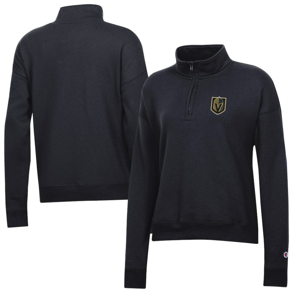 Vegas Golden Knights Champion Women's Powerblend Quarter-Zip Sweatshirt On Sale