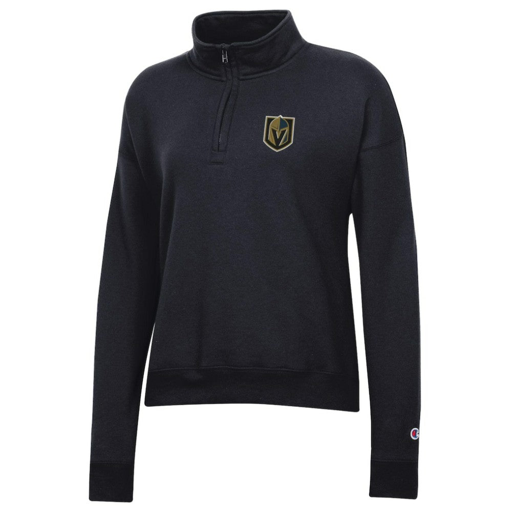 Vegas Golden Knights Champion Women's Powerblend Quarter-Zip Sweatshirt On Sale