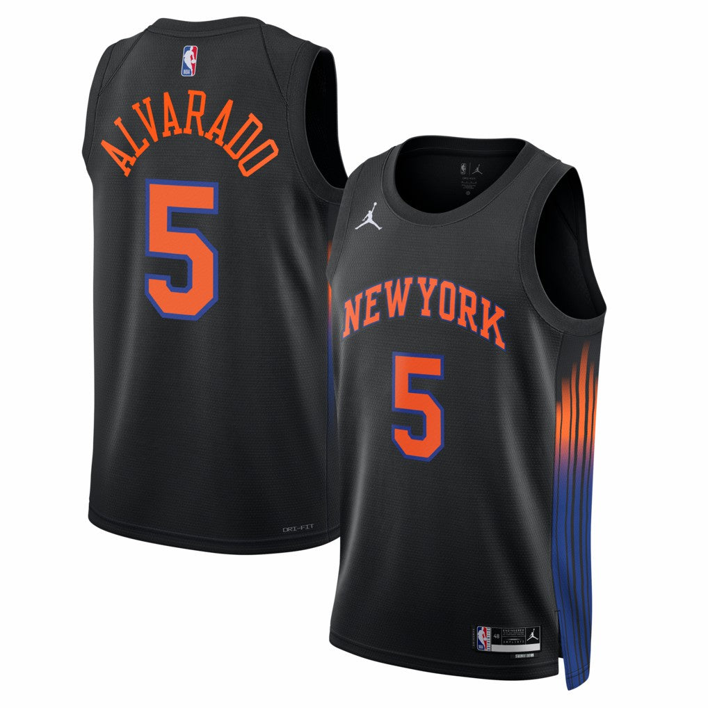 José Alvarado New York Knicks Jordan Brand Unisex Swingman Jersey Outlet