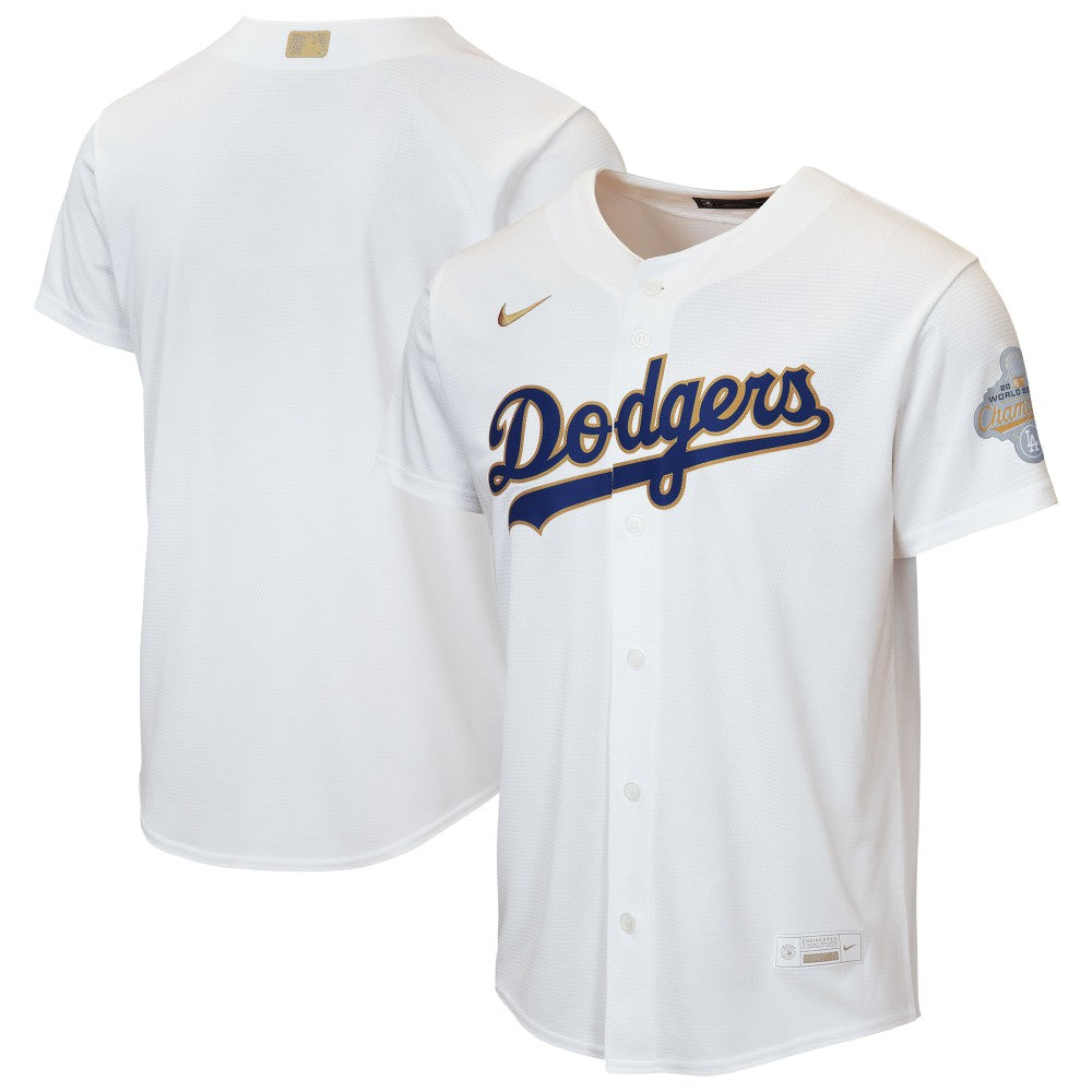 Los Angeles Dodgers Nike Youth 2026 Gold Collection Home Replica Jersey | MLB Sale