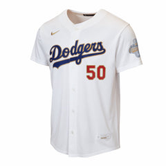 Mookie Betts Los Angeles Dodgers Nike Youth 2026 Gold Collection Home Replica Jersey | MLB New