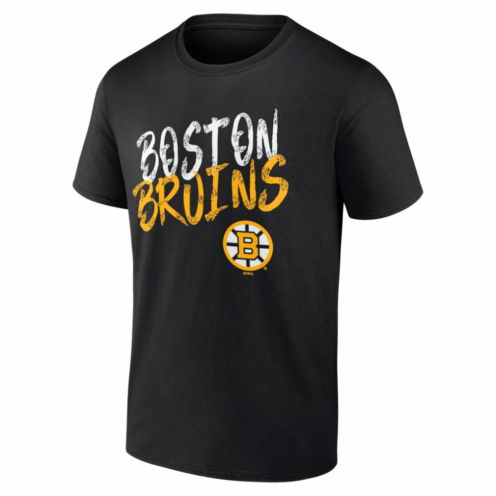 Boston Bruins Big & Tall Hustle Personalized Name & Number T-Shirt Sale