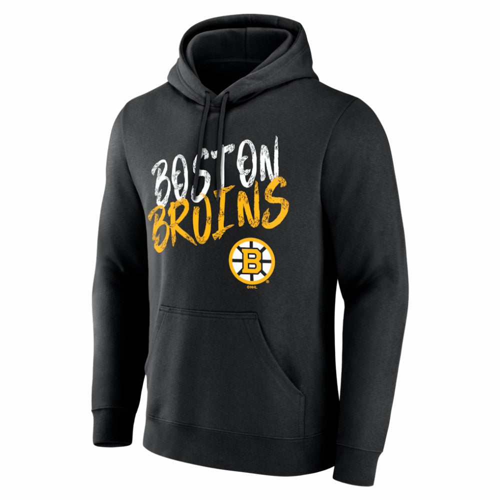 Boston Bruins Hustle Personalized Name & Number Hoodie Outlet