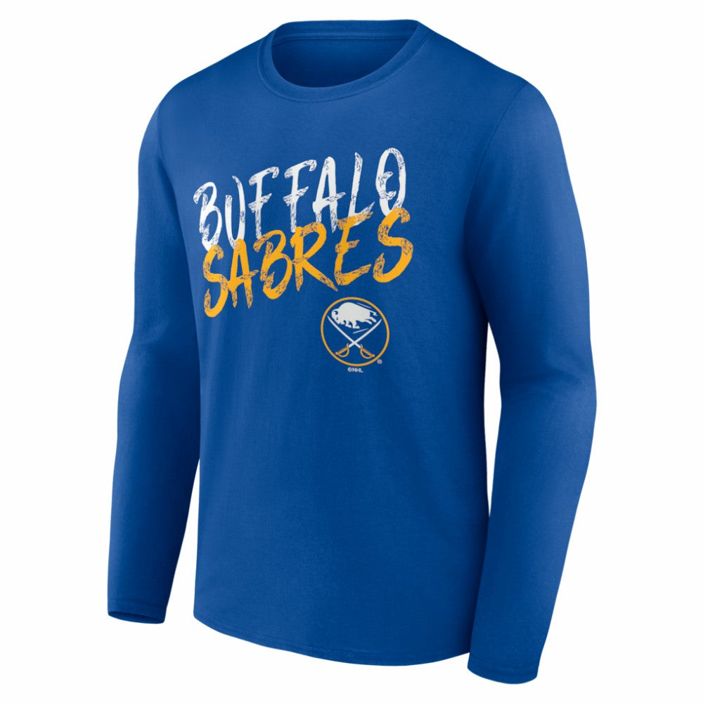 Buffalo Sabres Hustle Personalized Name & Number Long Sleeve T-Shirt Online
