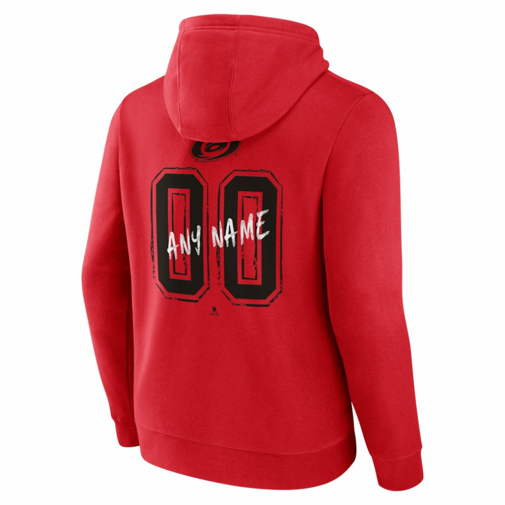Carolina Hurricanes Hustle Personalized Name & Number Hoodie Discount