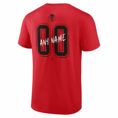 Chicago Blackhawks Hustle Personalized Name & Number T-Shirt Sale
