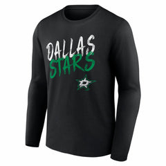 Dallas Stars Hustle Personalized Name & Number Long Sleeve T-Shirt For Sale