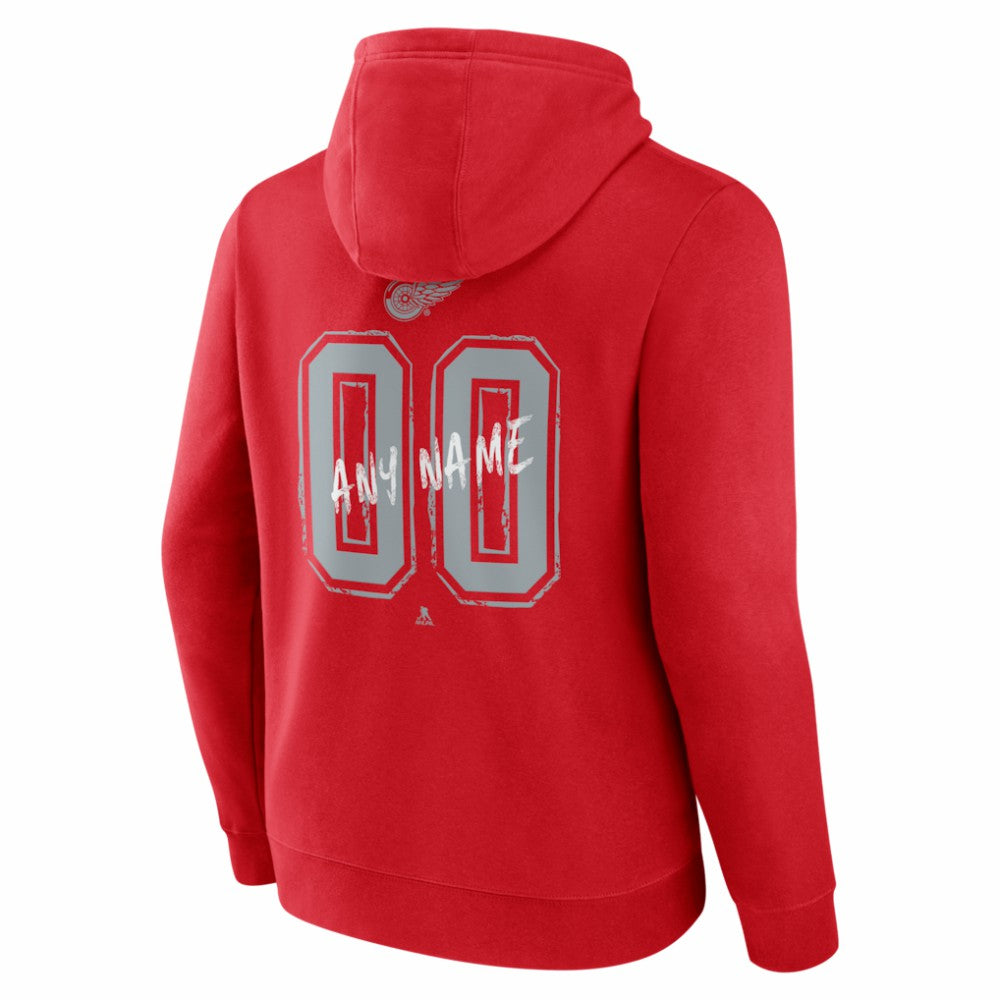 Detroit Red Wings Hustle Personalized Name & Number Hoodie Online