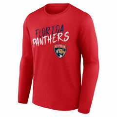 Florida Panthers Hustle Personalized Name & Number Long Sleeve T-Shirt Sale