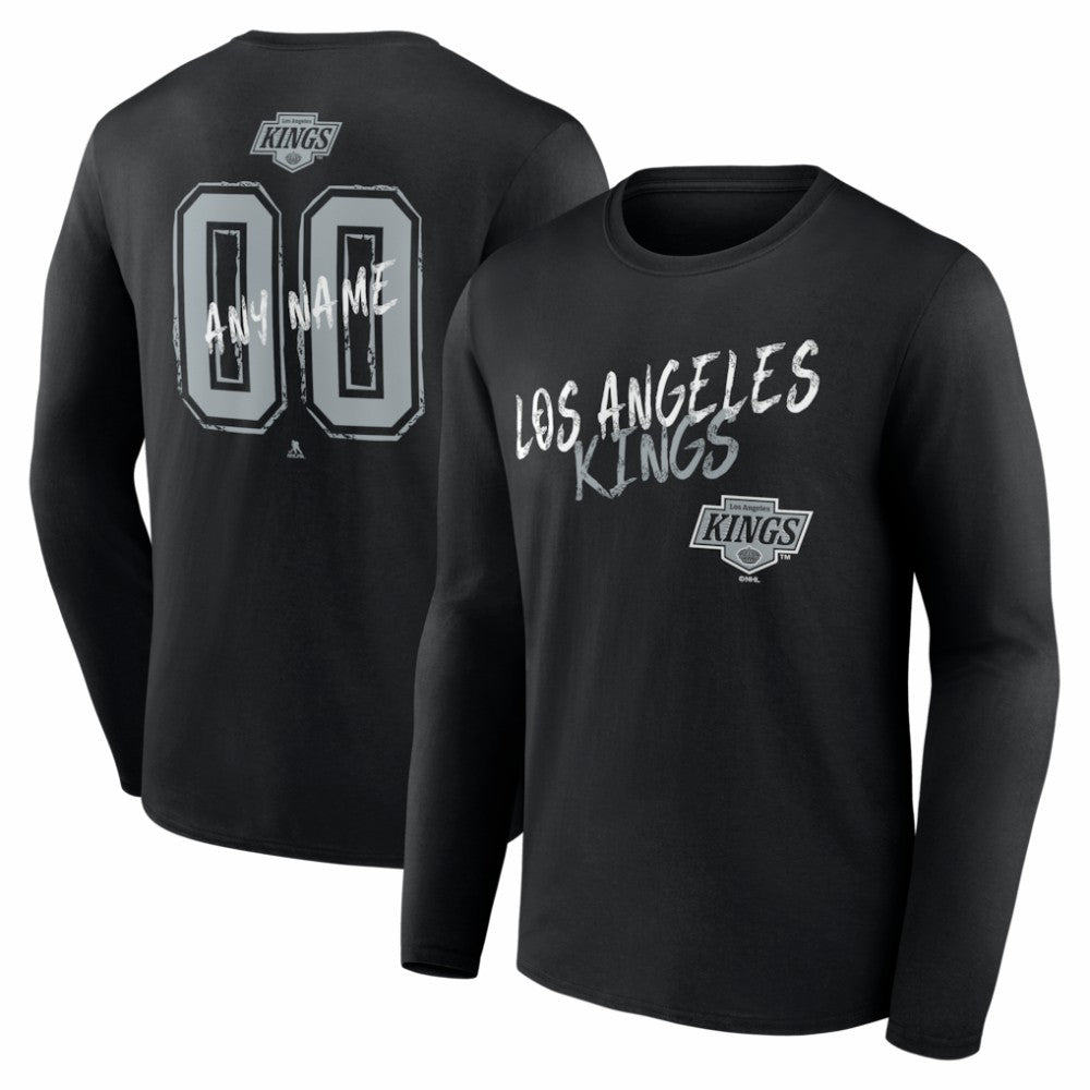 Los Angeles Kings Hustle Personalized Name & Number Long Sleeve T-Shirt Online