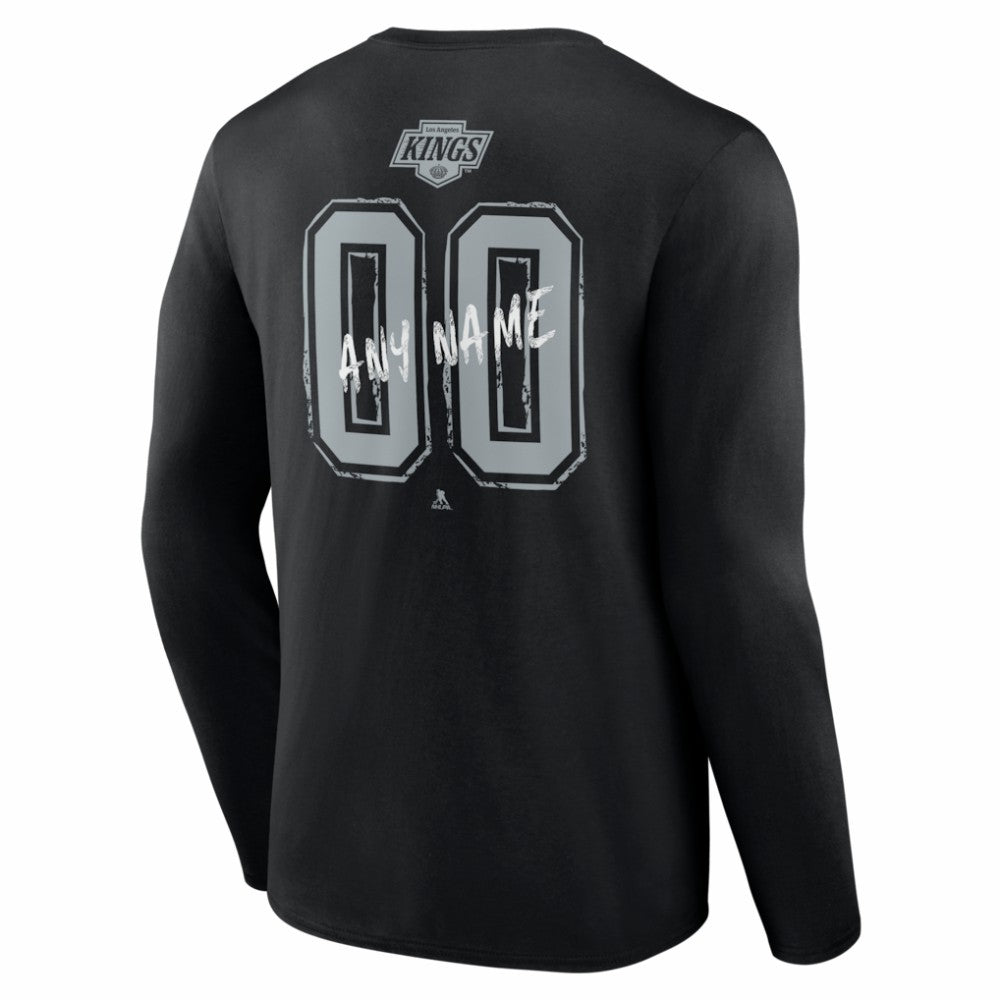 Los Angeles Kings Hustle Personalized Name & Number Long Sleeve T-Shirt Online