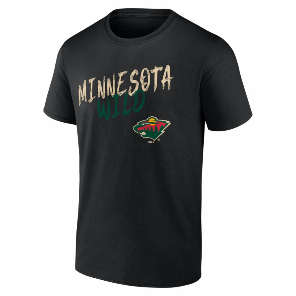 Minnesota Wild Hustle Personalized Name & Number T-Shirt Discount