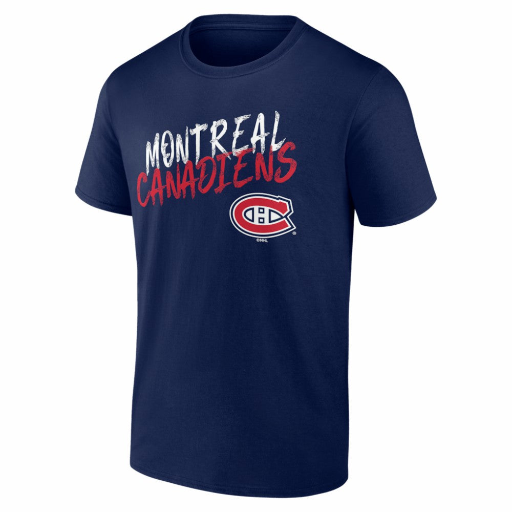 Montreal Canadiens Hustle Personalized Name & Number T-Shirt Sale