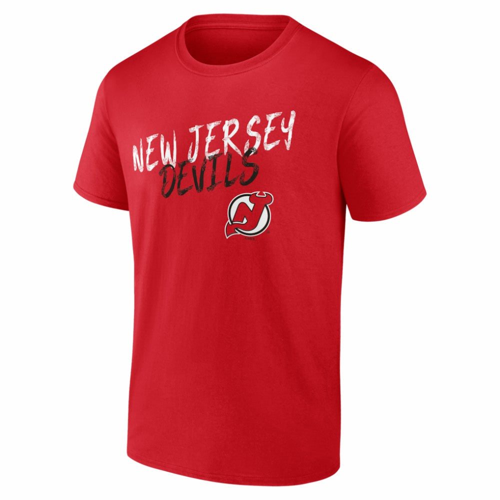 New Jersey Devils Big & Tall Hustle Personalized Name & Number T-Shirt For Sale