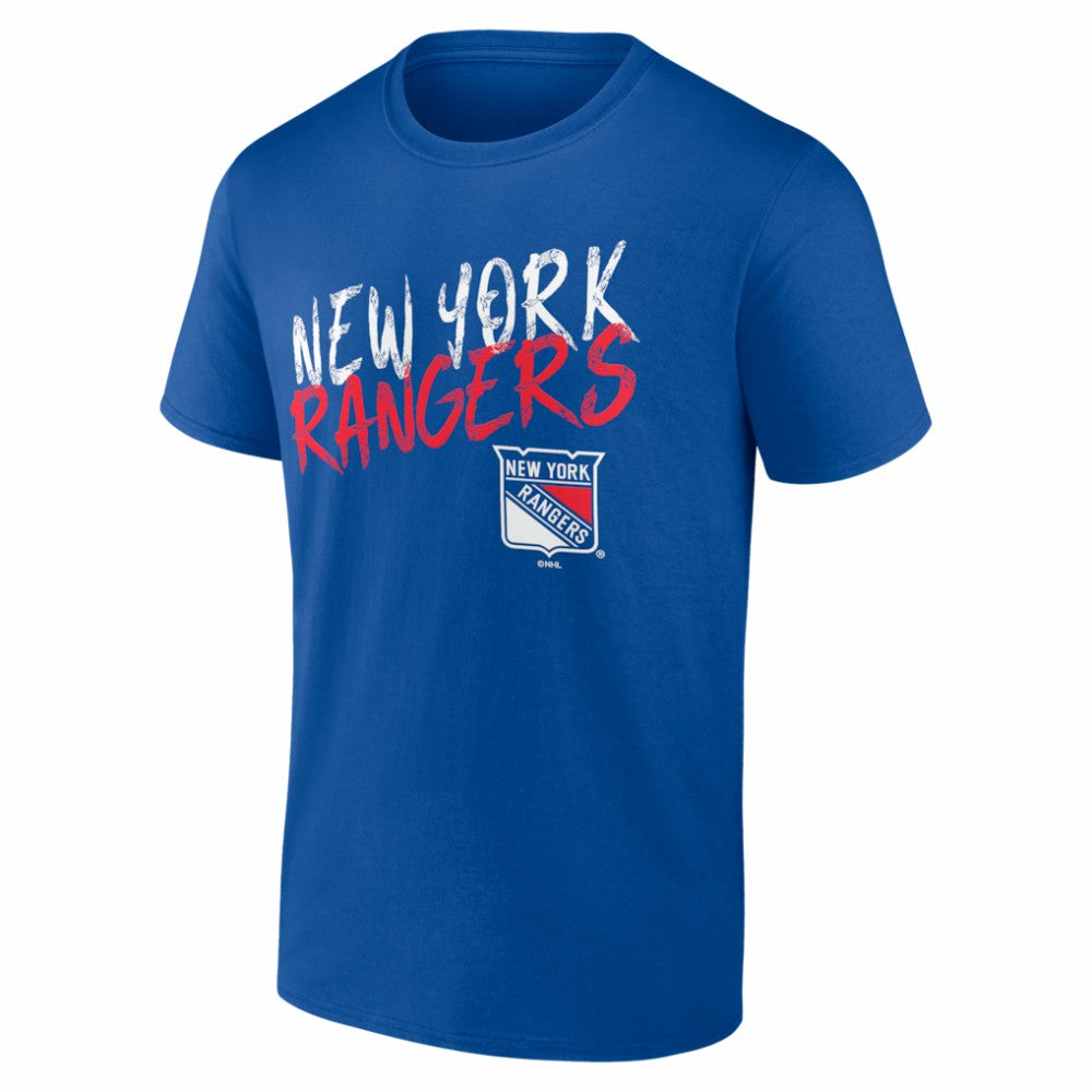 New York Rangers Big & Tall Hustle Personalized Name & Number T-Shirt Online