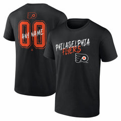 Philadelphia Flyers Big & Tall Hustle Personalized Name & Number T-Shirt Outlet