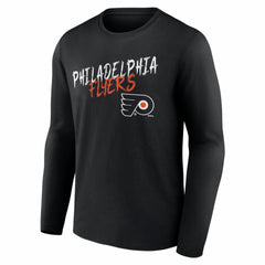 Philadelphia Flyers Hustle Personalized Name & Number Long Sleeve T-Shirt Sale
