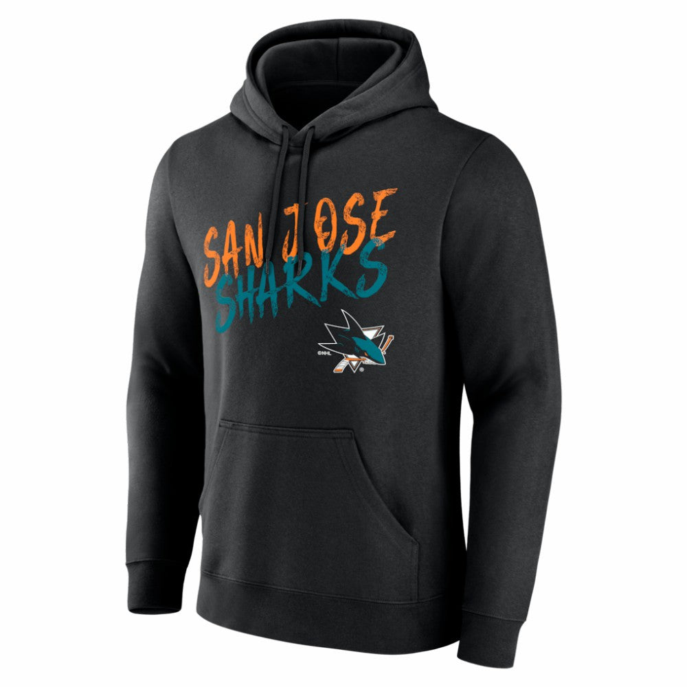 San Jose Sharks Big & Tall Hustle Personalized Name & Number Hoodie Discount