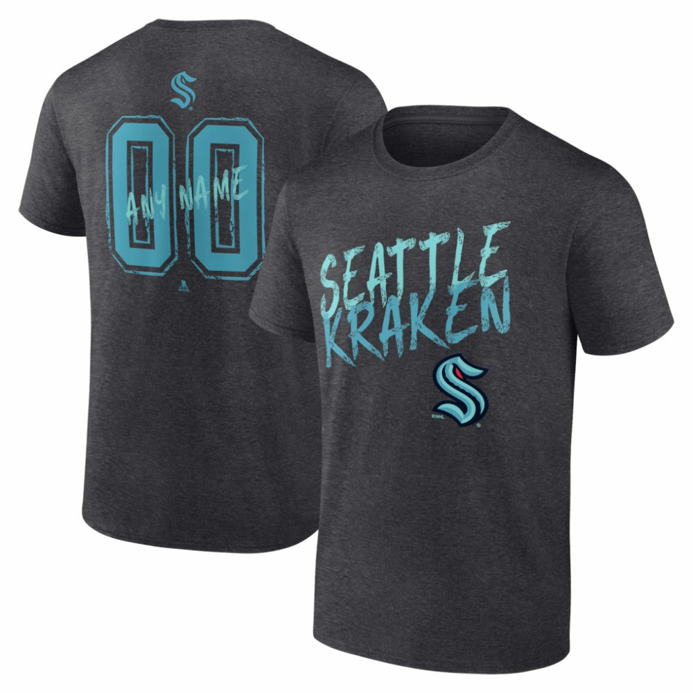 Seattle Kraken Hustle Personalized Name & Number T-Shirt Discount