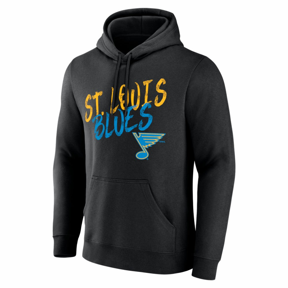 St. Louis Blues Hustle Personalized Name & Number Hoodie Outlet