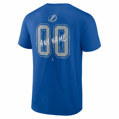 Tampa Bay Lightning Hustle Personalized Name & Number T-Shirt Discount