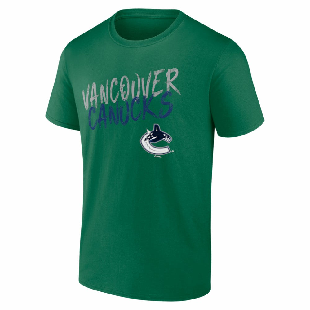 Vancouver Canucks Hustle Personalized Name & Number T-Shirt Online