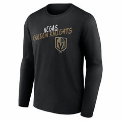 Vegas Golden Knights Hustle Personalized Name & Number Long Sleeve T-Shirt Online