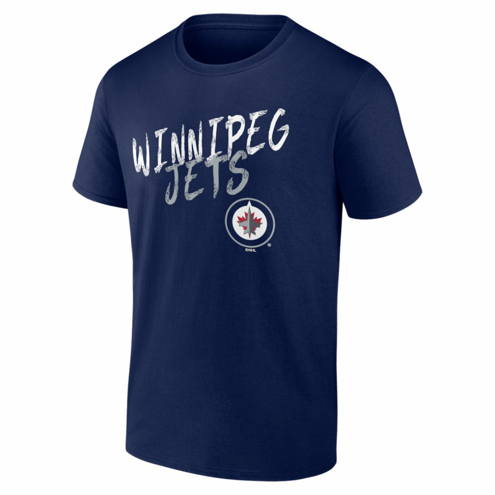 Winnipeg Jets Hustle Personalized Name & Number T-Shirt Sale