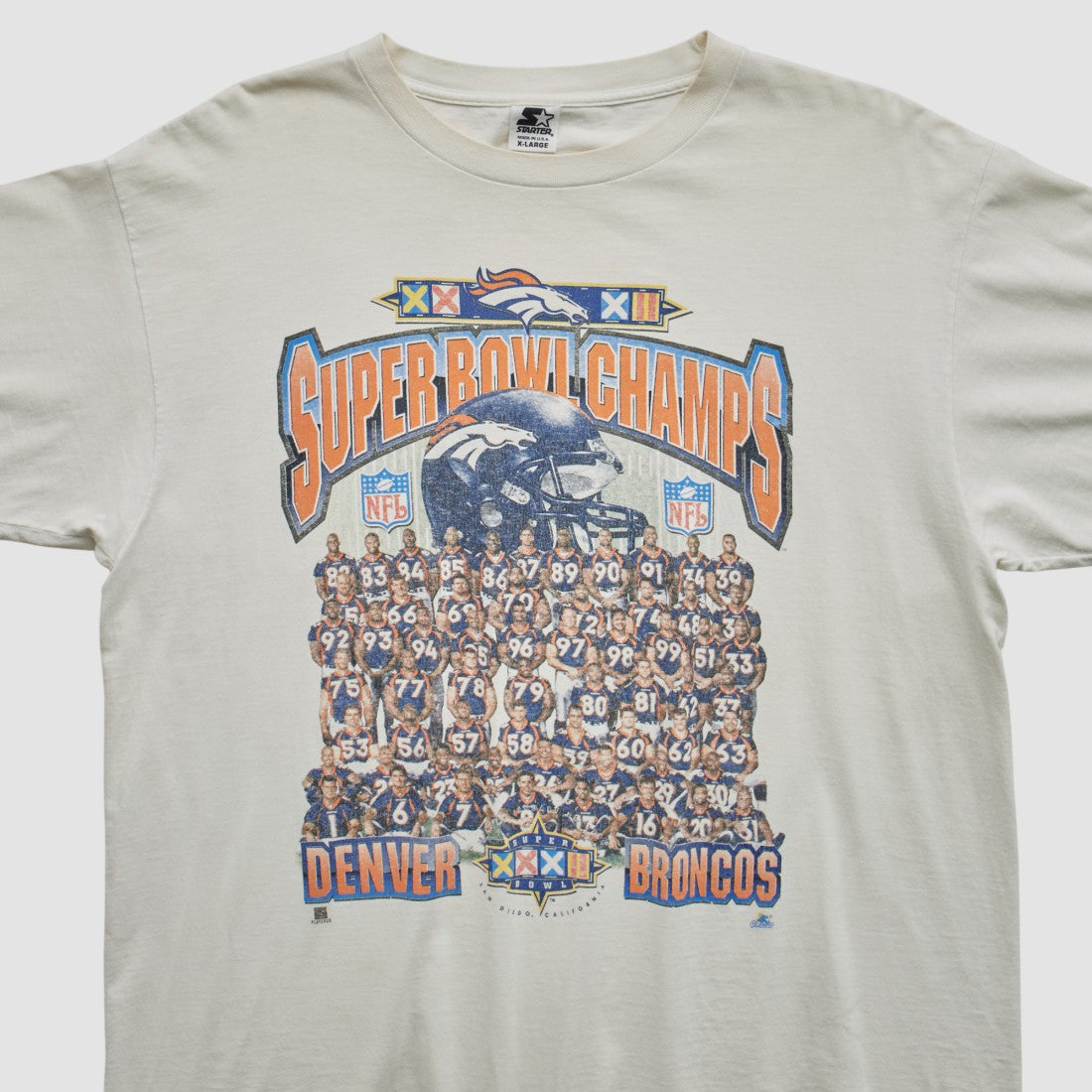 Denver Broncos Fanatics Starter 1998 T-shirt