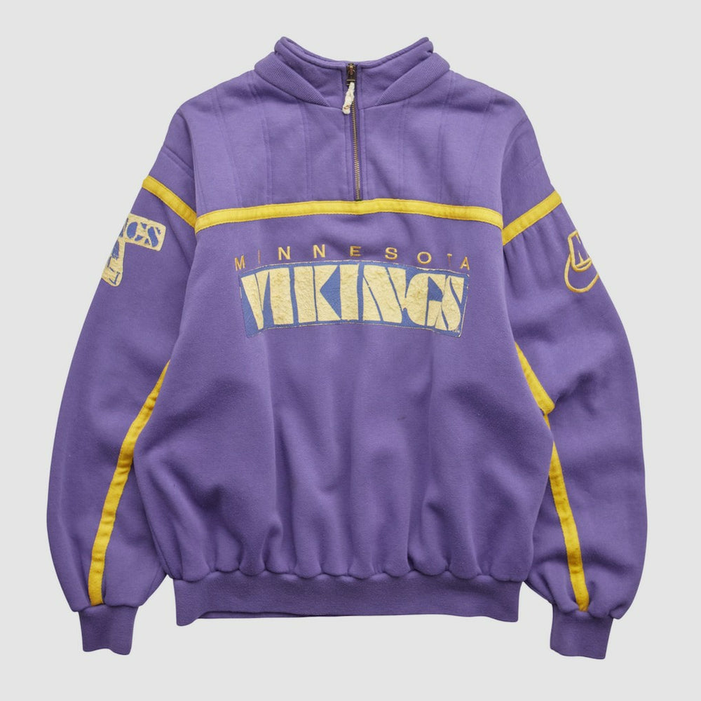 Minnesota Vikings Fanatics 90s 1/4 Zip Sweatshirt
