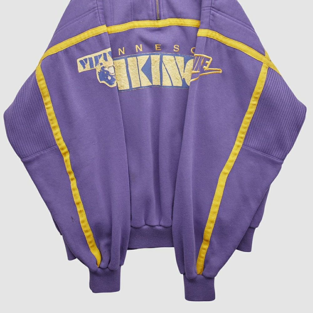 Minnesota Vikings Fanatics 90s 1/4 Zip Sweatshirt