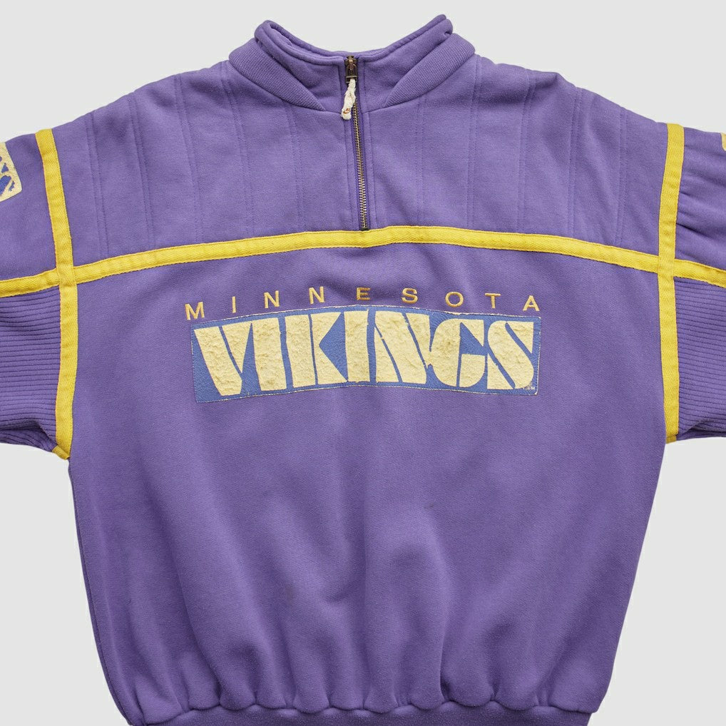 Minnesota Vikings Fanatics 90s 1/4 Zip Sweatshirt