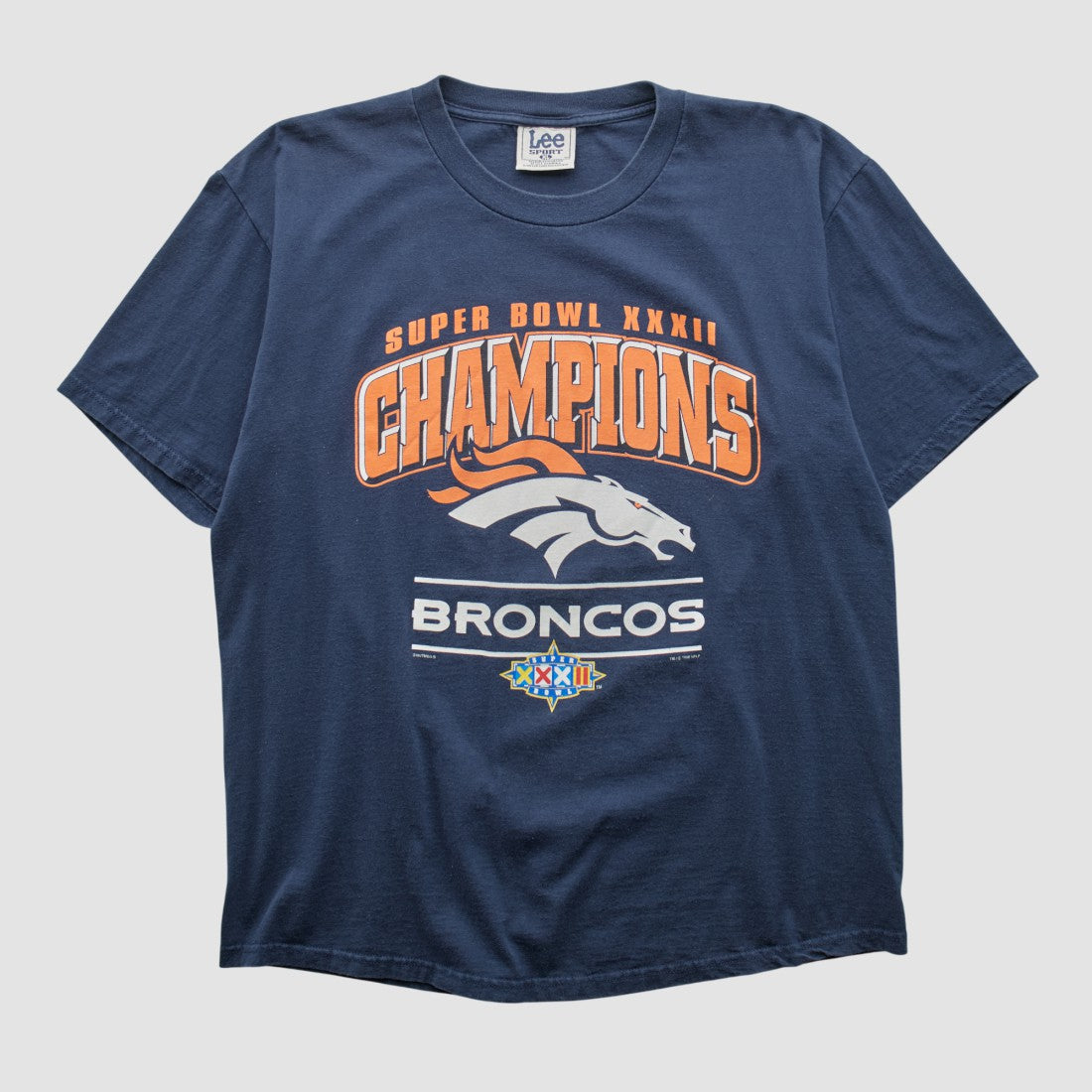 Denver Broncos Fanatics Lee Sport 1998 T-shirt
