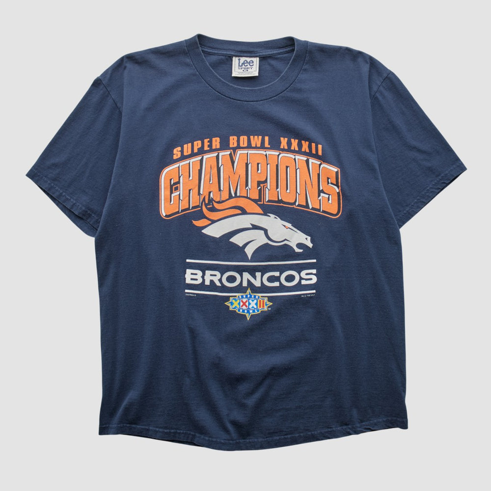 Denver Broncos Fanatics Lee Sport 1998 T-shirt