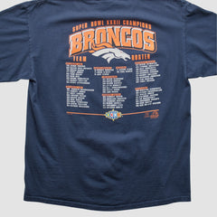 Denver Broncos Fanatics Lee Sport 1998 T-shirt