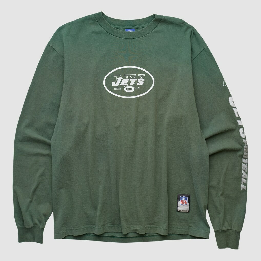 New York Jets Fanatics Reebok 2000s Long Sleeve T-shirt