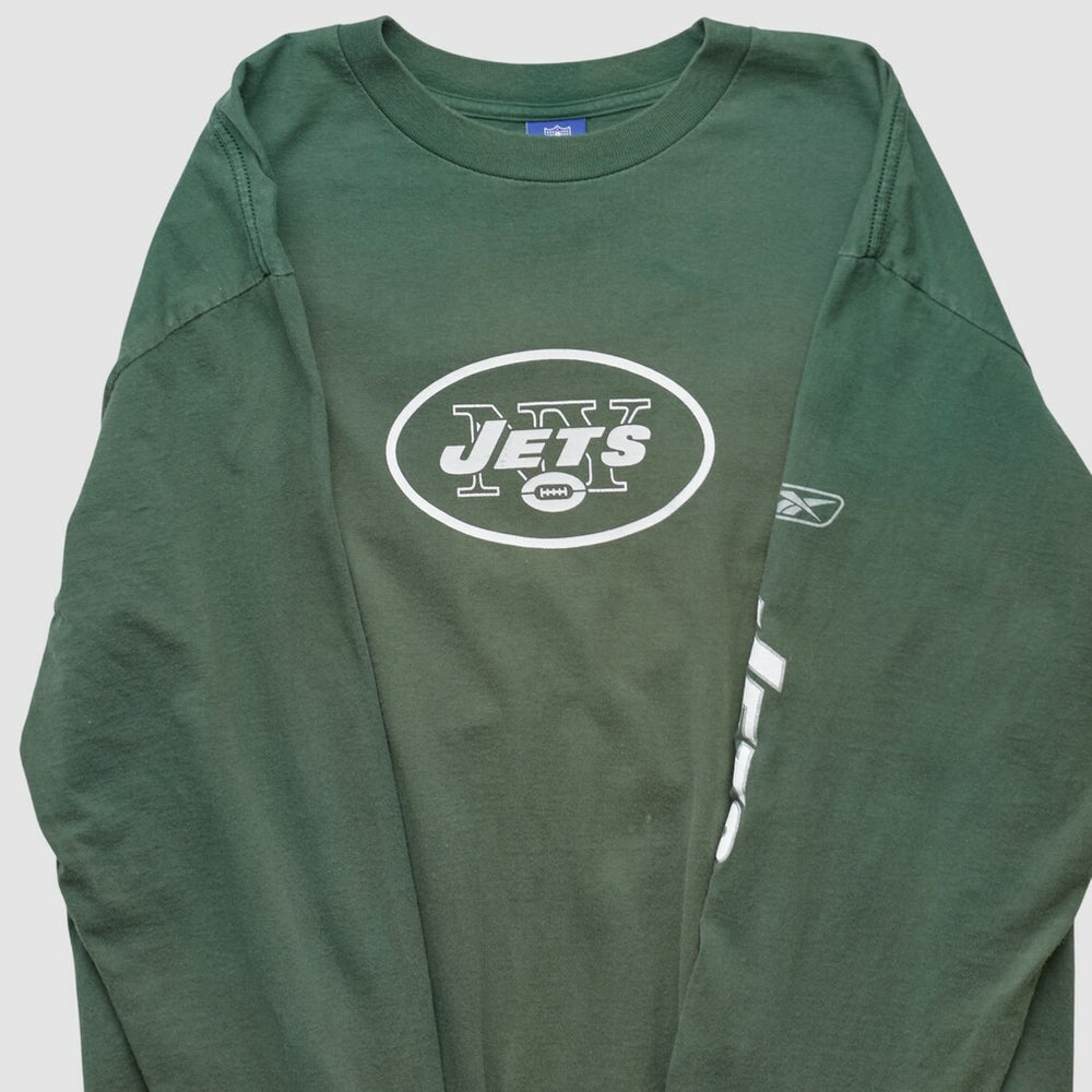 New York Jets Fanatics Reebok 2000s Long Sleeve T-shirt