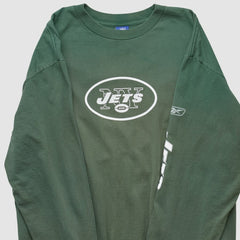 New York Jets Fanatics Reebok 2000s Long Sleeve T-shirt