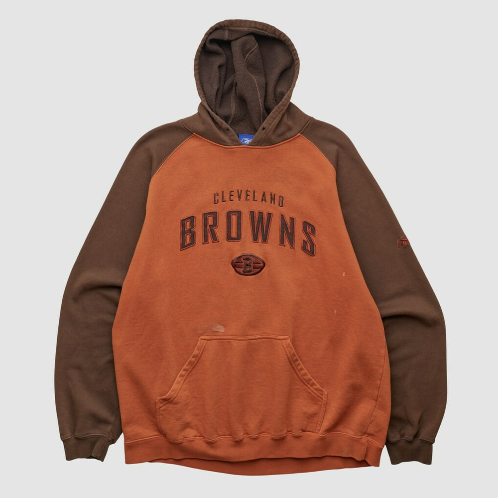 Cleveland Browns Fanatics Reebok 2000s Hooded Pullover Sweatshirt