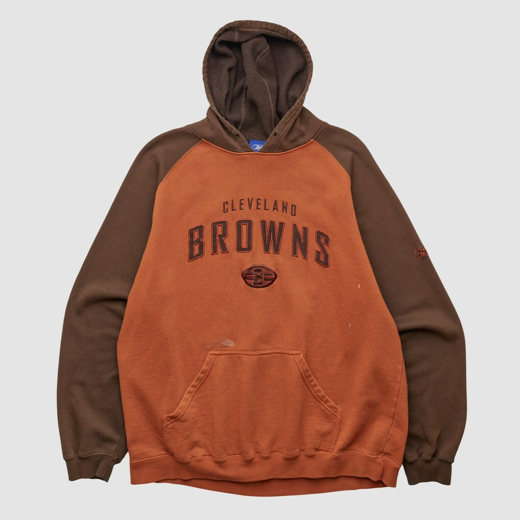 Cleveland Browns Fanatics Reebok 2000s Hooded Pullover Sweatshirt