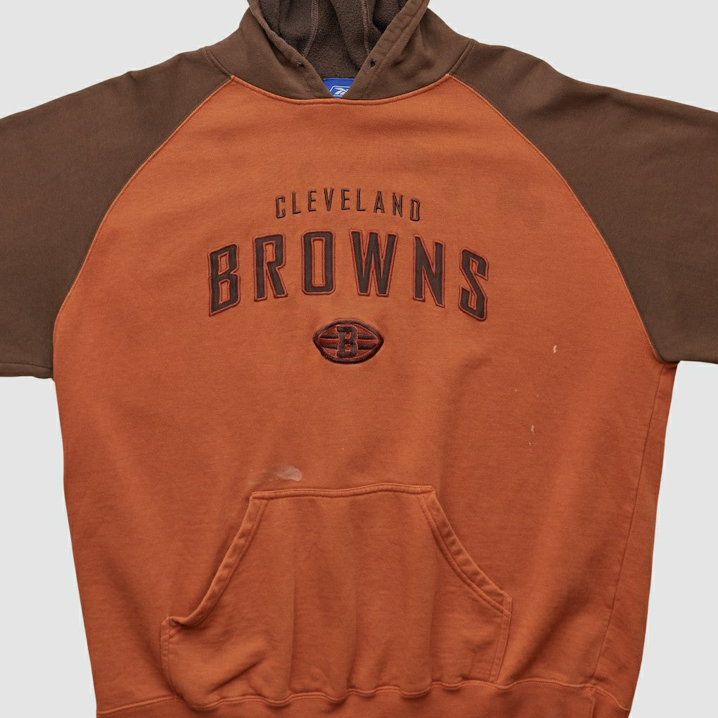 Cleveland Browns Fanatics Reebok 2000s Hooded Pullover Sweatshirt