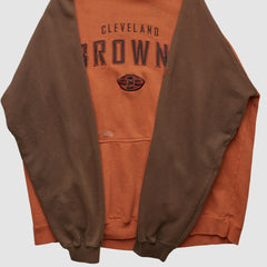 Cleveland Browns Fanatics Reebok 2000s Hooded Pullover Sweatshirt