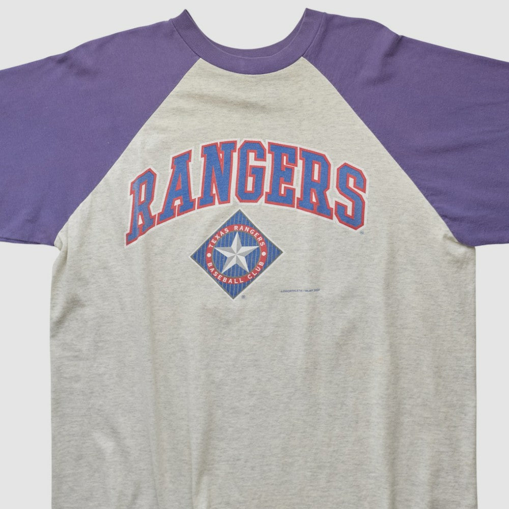 Texas Rangers Logo Athletic T-shirt | MLB Outlet