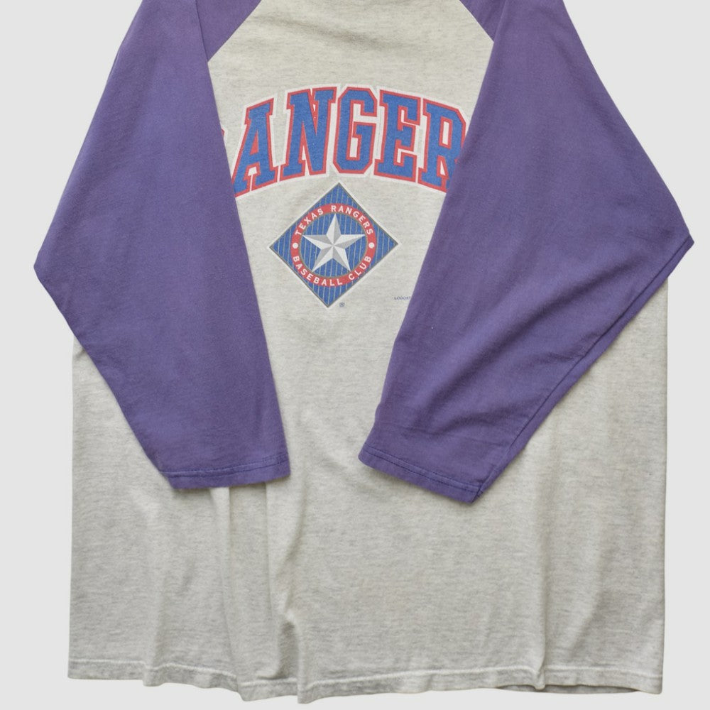Texas Rangers Logo Athletic T-shirt | MLB Outlet