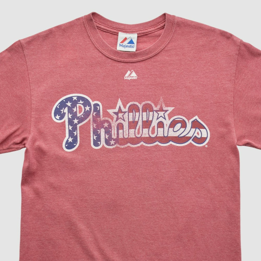 Philadelphia Phillies Majestic 2000s T-shirt | MLB Discount