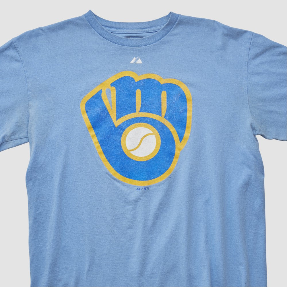 Milwaukee Brewers Majestic 2000s T-shirt | MLB Outlet