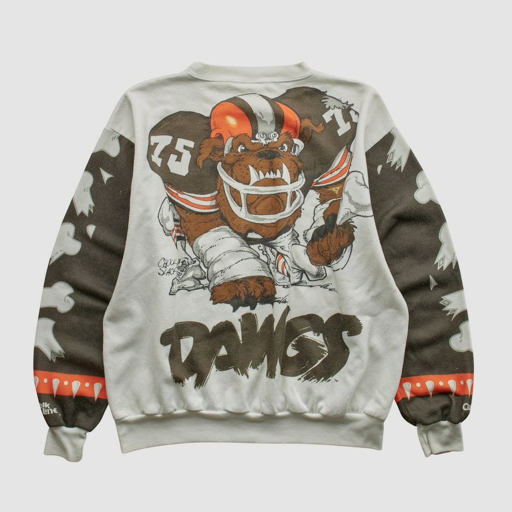 Cleveland Browns Fanatics Chalk Line 90s Pullover Sweatshirt