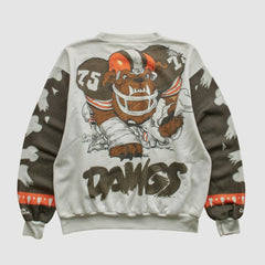Cleveland Browns Fanatics Chalk Line 90s Pullover Sweatshirt
