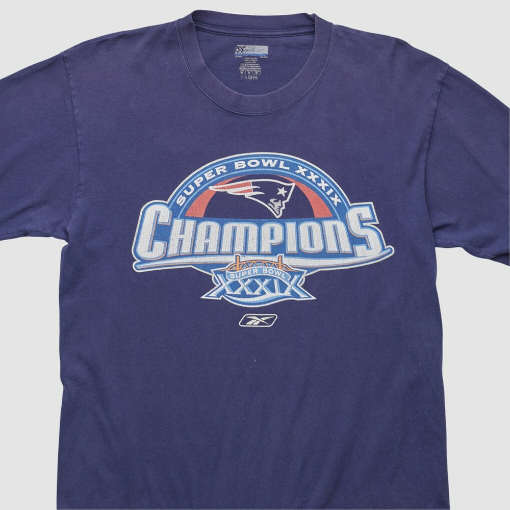 New England Patriots Fanatics Reebok 2005 Long Sleeve T-shirt