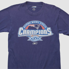 New England Patriots Fanatics Reebok 2005 Long Sleeve T-shirt